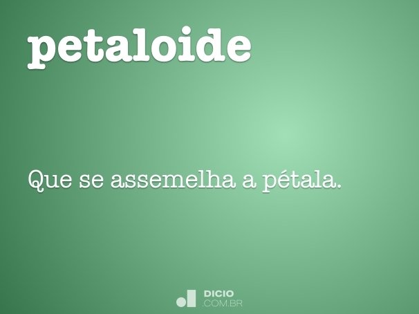 petaloide