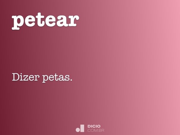 petear