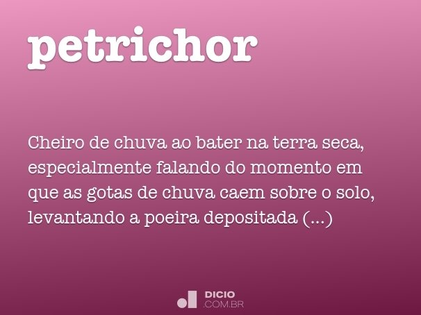 petrichor