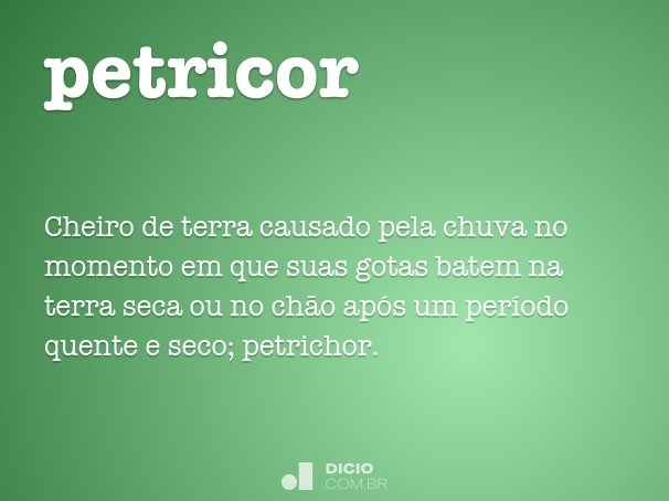 petricor