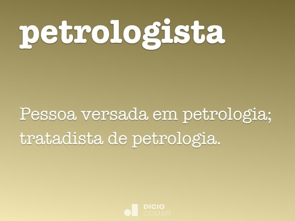 petrologista