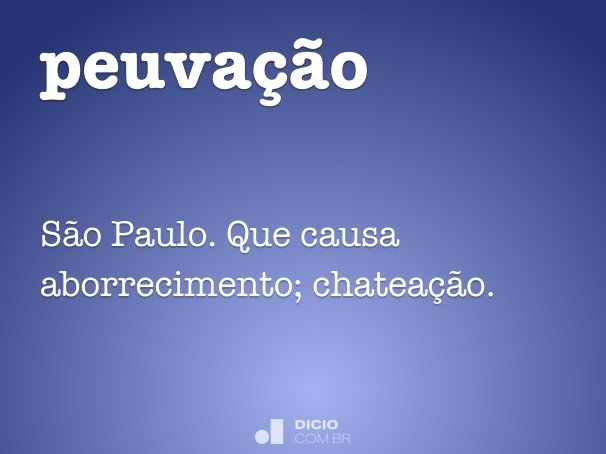peuvação
