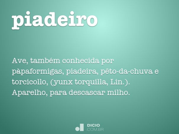 piadeiro