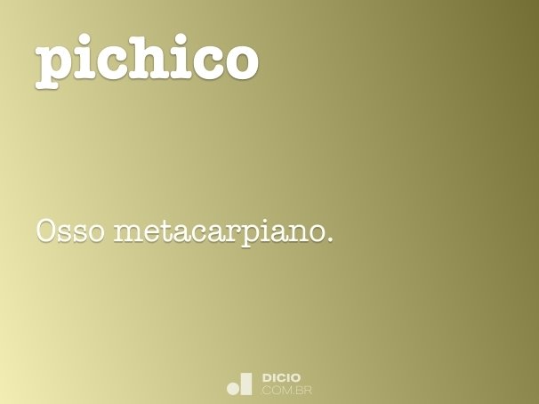 pichico