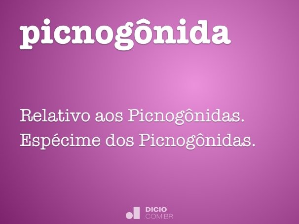 picnogônida