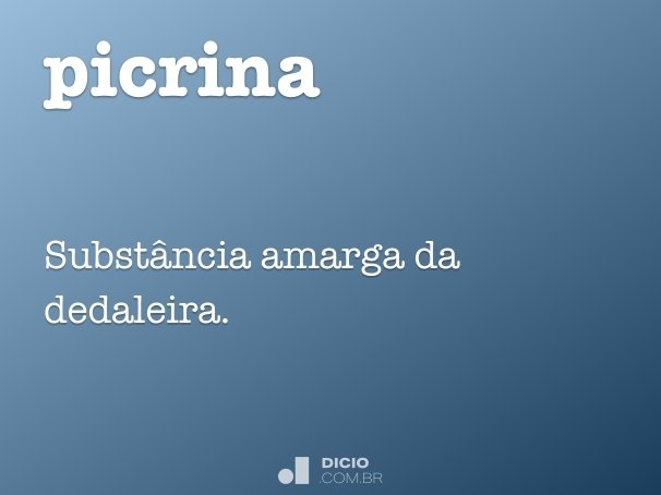 picrina