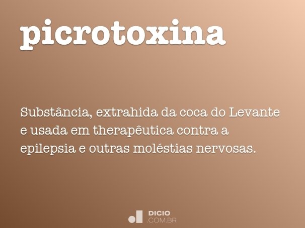 picrotoxina