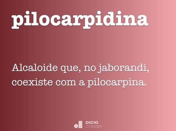 pilocarpidina