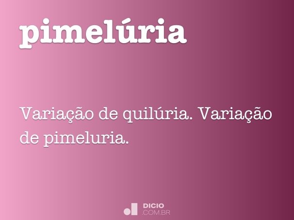 pimelúria