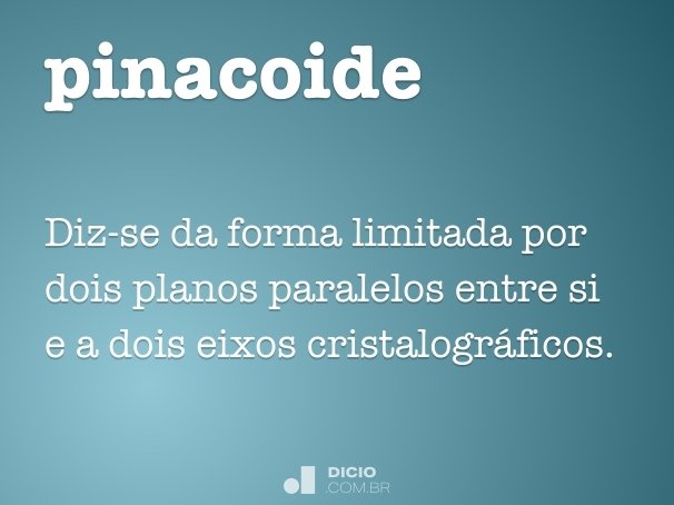 pinacoide
