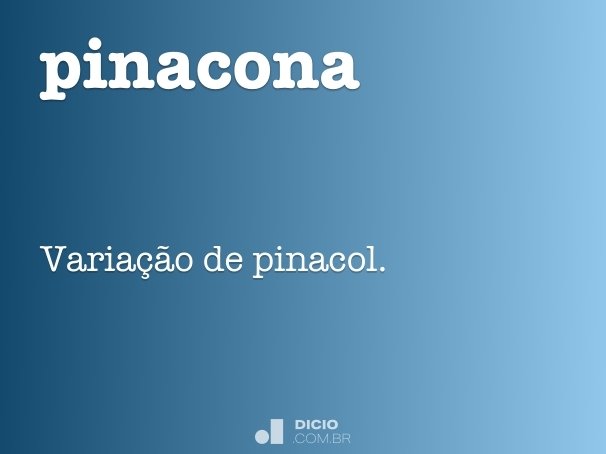 pinacona
