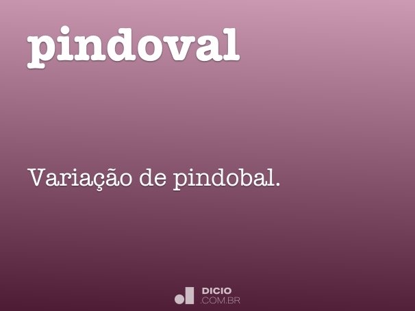 pindoval