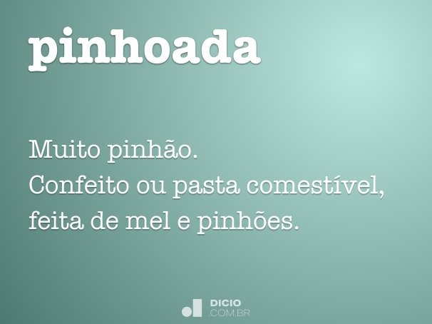 pinhoada