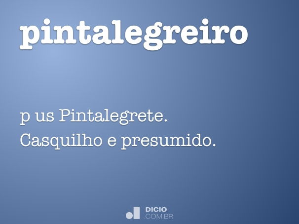 pintalegreiro