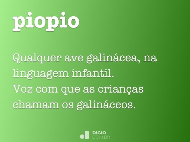 piopio