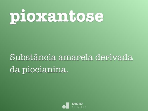 pioxantose