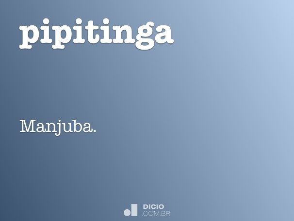 pipitinga