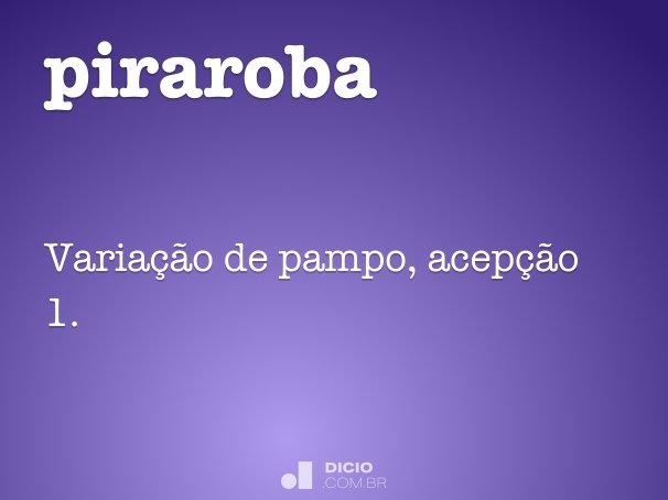 piraroba