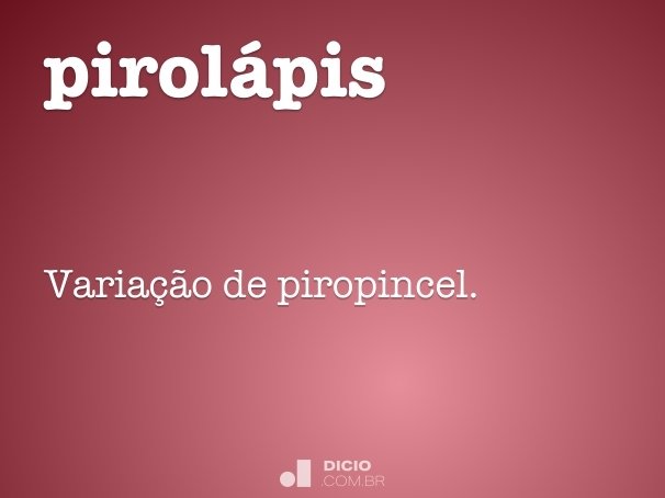 pirolápis