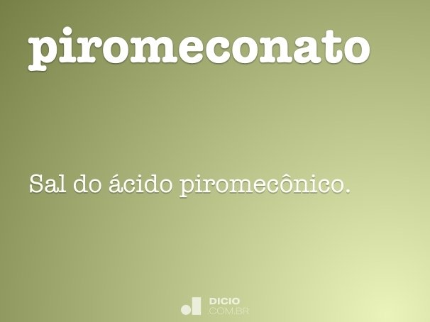 piromeconato