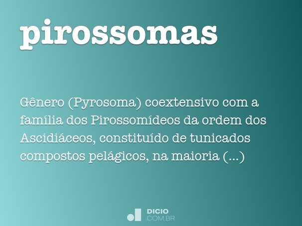 pirossomas