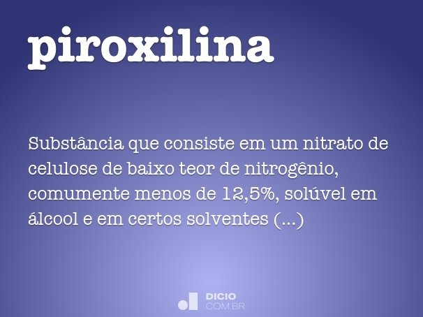 piroxilina