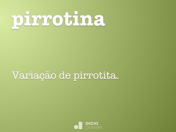 pirrotina