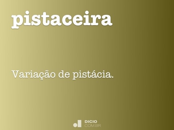 pistaceira