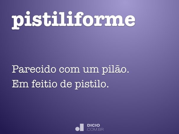 pistiliforme