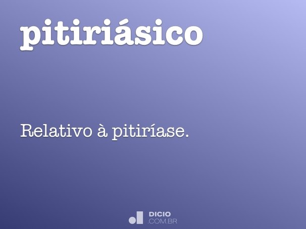 pitiriásico