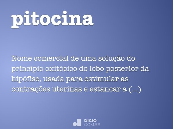 pitocina