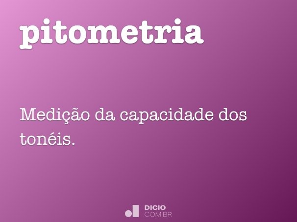 pitometria