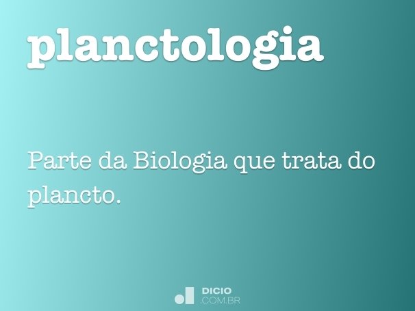 planctologia