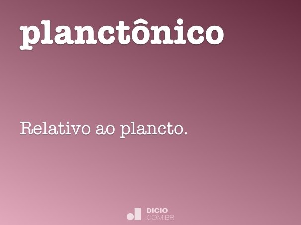 planctônico