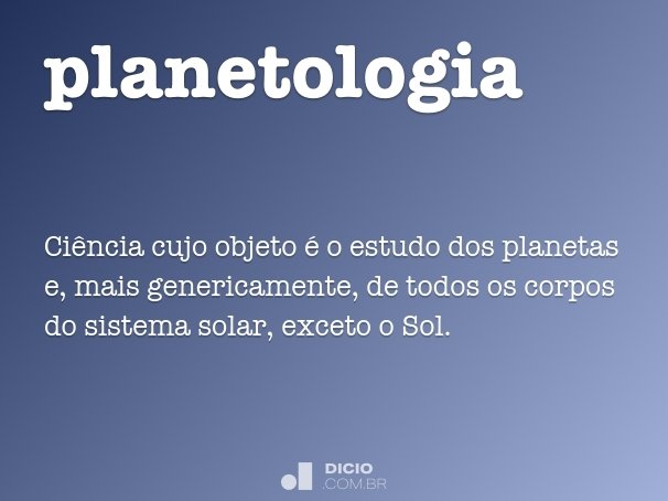 planetologia