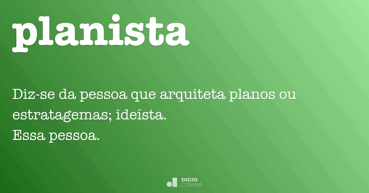Planista Dicio, Dicionário Online de Português