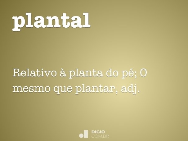 plantal