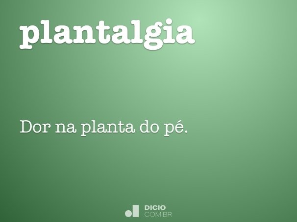 plantalgia