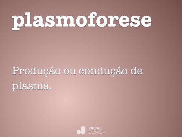 plasmoforese