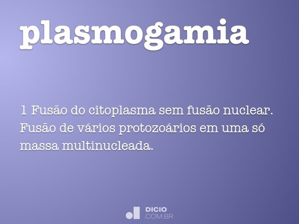 plasmogamia