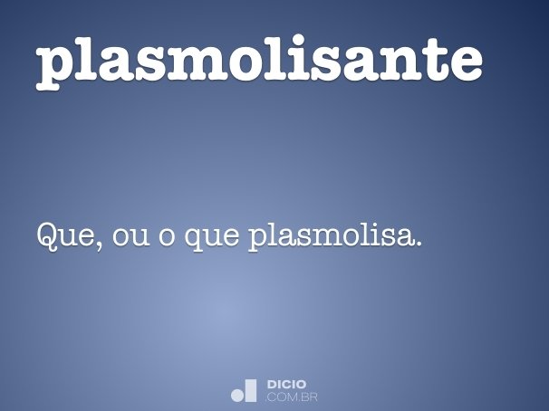 plasmolisante