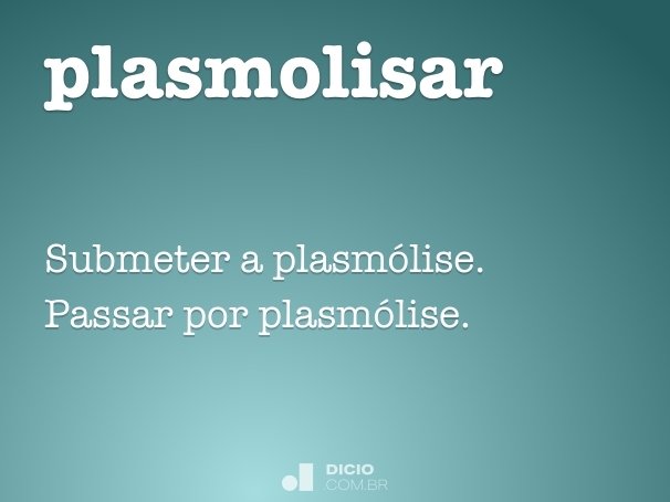 plasmolisar