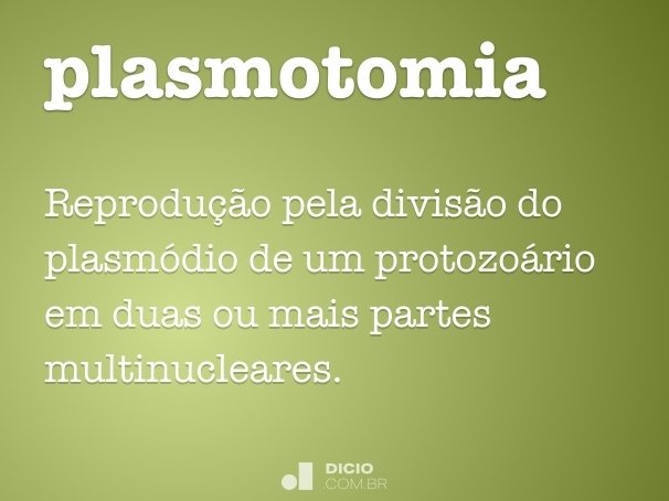 plasmotomia