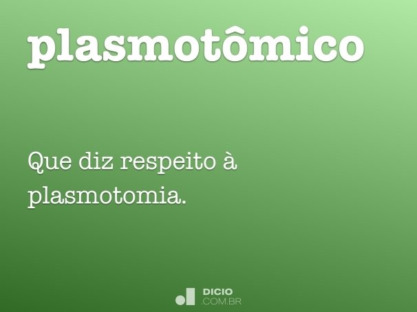 plasmotômico