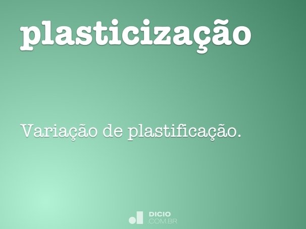 plasticização