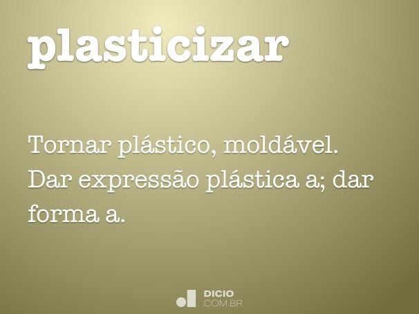 plasticizar