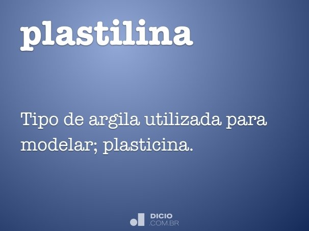 plastilina