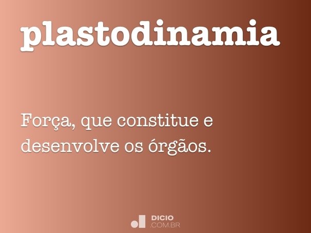plastodinamia