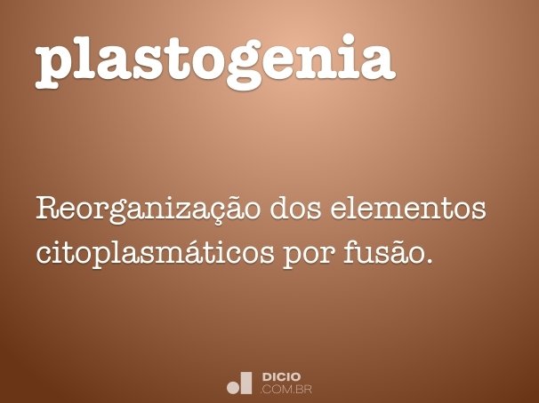 plastogenia