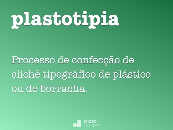plastotipia
